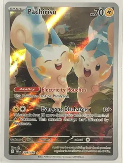 Pokemon TCG - Pachirisu 208/198 Scarlet & Violet Base - NM - Image 1