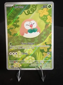 2026 Pokemon - ROWLET - IR Illustration Rare - PERFECT ORDER - 090/088 - Image 1