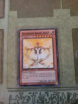 YUGIOH GUARDIAN ANGEL JOAN BP02-EN026 RARE 1ST ED NM BLACK TEXT NAME - Image 1