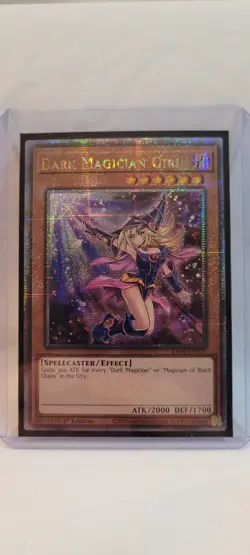 Dark Magician Girl (7th Art) (Quarter Century Secret Rare) RA04-EN107 Yugioh... - Image 3