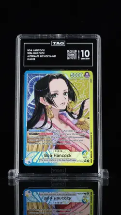 TAG 10 Gem mint Boa Hancock OP14-041 Alt Art Leader - Image 1