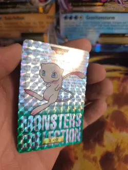 Pokemon Karte Card carddass Monsters collection Green 1996 japanese Mew Prism Ex - Image 2