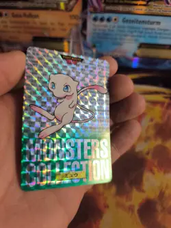 Pokemon Karte Card carddass Monsters collection Green 1996 japanese Mew Prism Ex - Image 5