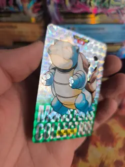 Pokemon Karte Card carddass Monsters collection Green 1996 Blastoise VG- Prism - Image 3