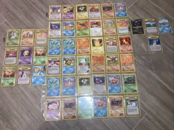 1999-2000 Pokemon Mixed Card Group Lot of 49 - Moderately Played to Heavy Played - Image 1
