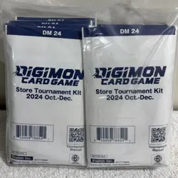 8 Packs Digimon Card Game Store Tournament Kit 2024 Oct - Dec Sealed - Image 1