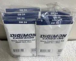 8 Packs Digimon Card Game Store Tournament Kit 2024 Oct - Dec Sealed - Image 2