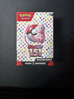 Pokemon Scarlet Violet 151 Booster Bundle 6-Pack, Factory-Sealed - Image 1