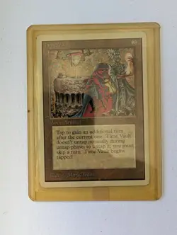 MTG 1x Time Vault LP Unlimited Edition Magic the Gathering Reserved List - Image 1