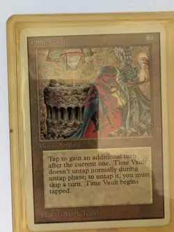 MTG 1x Time Vault LP Unlimited Edition Magic the Gathering Reserved List - Image 2