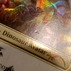 1x Gishath, Sun's Avatar, Foil, Promo 0011, Magic, MTG LP Small Ding - Image 5