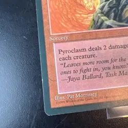 2x Pyroclasm #214 - Ice Age Playset Magic The Gathering See Pics - Image 2