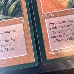 2x Pyroclasm #214 - Ice Age Playset Magic The Gathering See Pics - Image 3