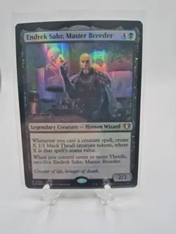 Endrek Sahr, Master Breeder Commander Masters Foil - Image 1