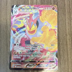 Pokemon Machamp VMAX Ultra Rare Full Art Holo 073/189 Astral Radiance 330 HP - Image 1