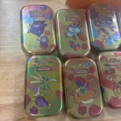 Pokemon TCG Scarlet & Violet 151 Mini Tin Display 9 Factory Sealed Tins 820650863066 - Image 2