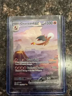 Charizard Ex 199/165 Scarlett & violet 151 Holo (MEW EN) - Image 1