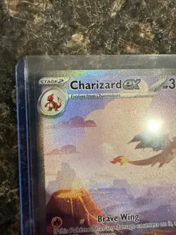Charizard Ex 199/165 Scarlett & violet 151 Holo (MEW EN) - Image 3
