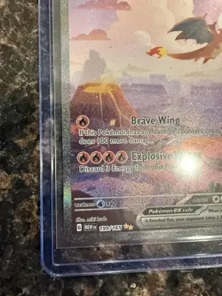 Charizard Ex 199/165 Scarlett & violet 151 Holo (MEW EN) - Image 5