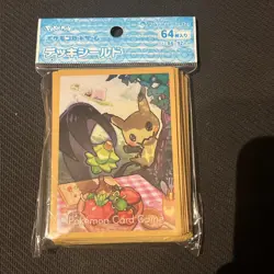 Pokemon Center Japan Mimikyu Picnic Card Sleeves Deck Shields 64 Comic Anime - Image 1