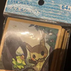 Pokemon Center Japan Mimikyu Picnic Card Sleeves Deck Shields 64 Comic Anime - Image 2