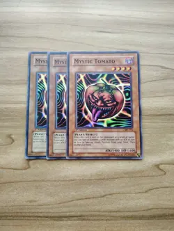 Yu-Gi-Oh! - Mystic Tomato 3X - Complete Playset Of Common Cards - Image 1