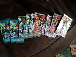Yugioh! Empty wrappers over 15 yrs old vintage - Image 1