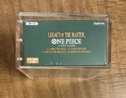 One Piece TCG OP-12 Legacy Of The Master Factory Sealed Booster Box With Case - Image 3