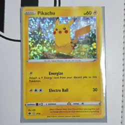 Pikachu 007/015 McDonald's 2022 Holo Promo Basic Pokemon TCG Card - Image 1