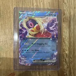 Jynx ex 124/165 Holo Shiny Pokemon Card Scarlet & Violet 151 2023 NEAR MINT - Image 1