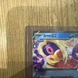 Jynx ex 124/165 Holo Shiny Pokemon Card Scarlet & Violet 151 2023 NEAR MINT - Image 2