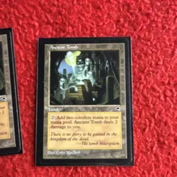 Magic: The Gathering Ancient Tomb x3 Land Cards Colin MacNeil English - Image 3