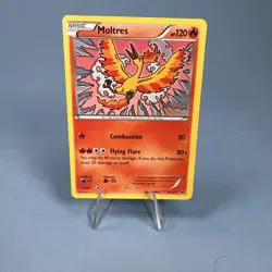 Moltres 9/124 XY Fates Collide Non Holo Rare Pokemon Trading Card Game 2016 LP - Image 1