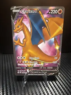 Pokemon Champions Path Charizard V Promo Full Art Card SWSH050 NM/M - Image 1