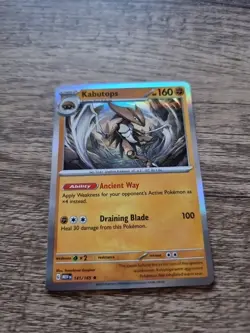 141/165 Kabutops : ( Holo Rare Card : SV03.5 151 Pokemon TCG - Image 1