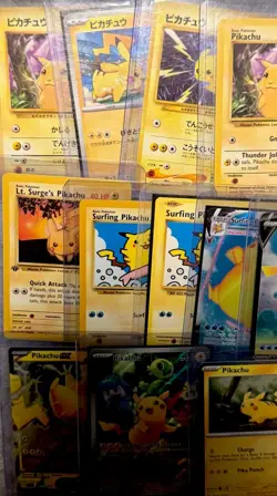 Pokemon TCG - Pikachu ⚡ Vintage 1996-Present 1st Ed. Holo Rare Promo 20 Cards - Image 3