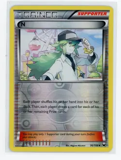 Pokemon TCG - N 96/108 - Dark Explorers - Reverse Holo - Image 1