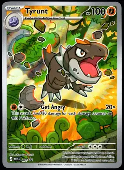 Pokemon TCG Tyrunt MEP 070 2026 Perfect Order ETB Black Star Promo Card - LP - Image 1