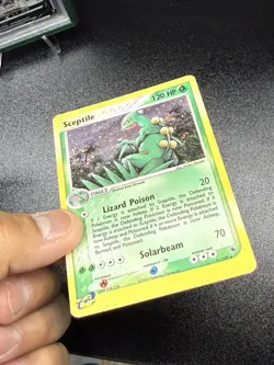 Pokemon TCG Sceptile EX Ruby and Sapphire Holo Rare Card 11/109 HP - Image 2