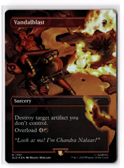 Vandalblast () (Rainbow Foil) 1757 Secret Lair Drop Series Foil NM - Image 1