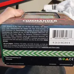 MTG Commander Deck: Draconic Rage 2021[Worn but unopened] - Image 2