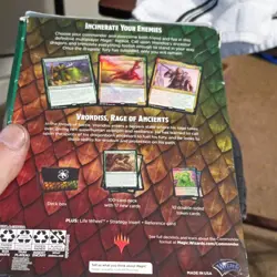MTG Commander Deck: Draconic Rage 2021[Worn but unopened] - Image 3