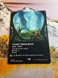 Evendo, Waking Haven (Borderless) [Edge of Eternities] Near Mint - Image 4