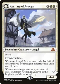 Magic The Gathering MTG ARCHANGEL AVACYN Shadows over Innistrad NM Near Mint - Image 1