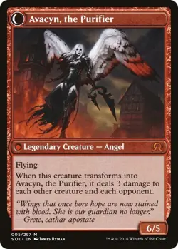 Magic The Gathering MTG ARCHANGEL AVACYN Shadows over Innistrad NM Near Mint - Image 2