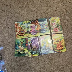 Pokemon Prismatic Evolutions 8x Official Empty Mini Tins Set Display | No Packs - Image 3