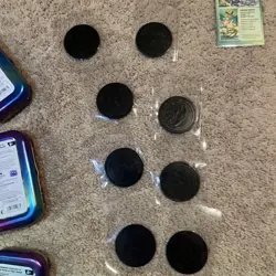 Pokemon Prismatic Evolutions 8x Official Empty Mini Tins Set Display | No Packs - Image 5