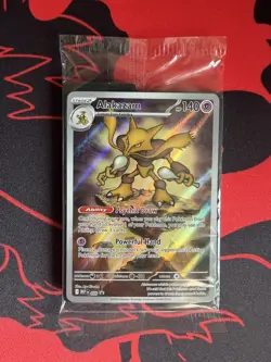 Pokemon TCG: Mega Evolution Promo - MEP009 - Alakazam (ETB Promo, Sealed) - Image 1