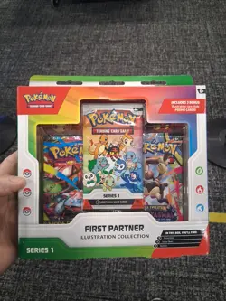 Pokemon TCG First Partner Illustration Collection Series 1 New Sealed Ships 3/20 - Image 2