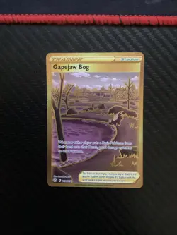 Holofoil - Gapejaw Bog - 213/195 - SWSH12: Silver Tempest - NM - Image 1